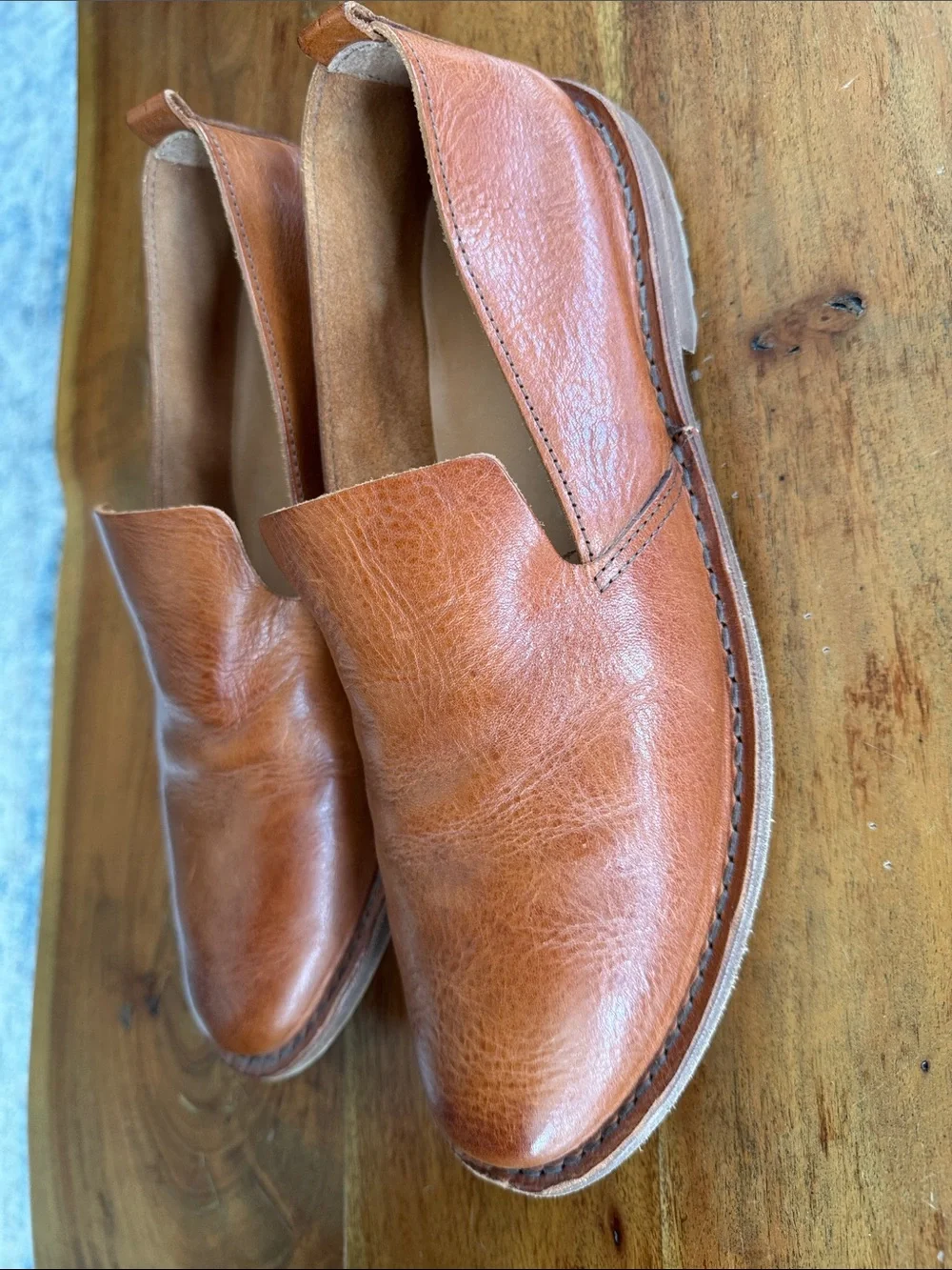 Astorflex Loafers Patnoflex Travel Loafer Chestnut Leather Slip-On Loafers